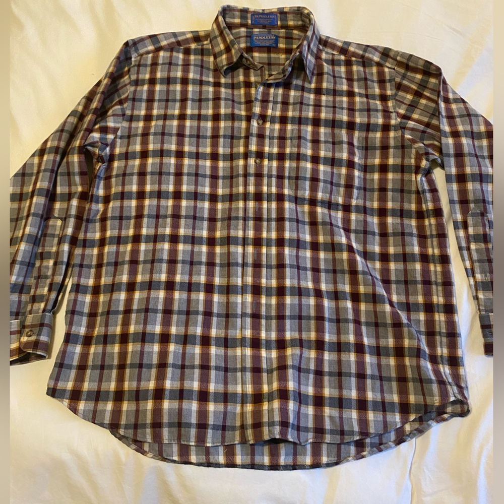 Pendleton Flannel  XL 100% wool from Oregon